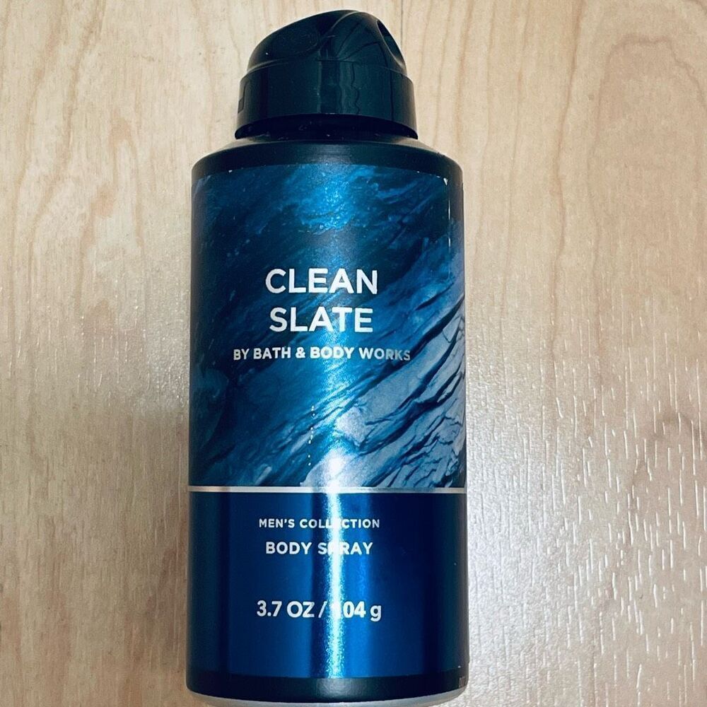 Bath & Body Works Lot of 2 Clean Slate Men’s Collection Body Spray Citrus Sage - Picture 3 of 8